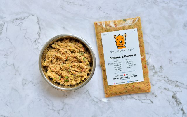 CHICKEN AND PUMPKIN DOG FOOD RECIPE